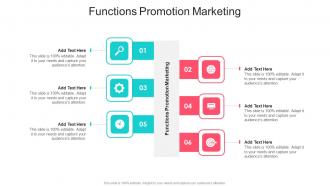 Functions Promotion Marketing In Powerpoint And Google Slides Cpb