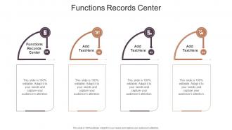 Functions Records Center In Powerpoint And Google Slides Cpb