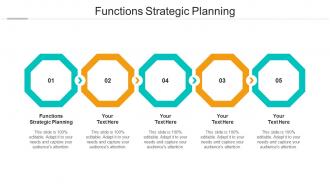Functions strategic planning ppt powerpoint presentation gallery shapes cpb