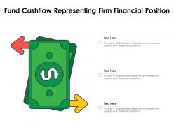 Fund cashflow representing firm financial position