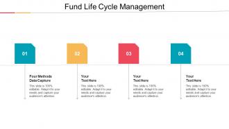 Fund Life Cycle Management Ppt Powerpoint Presentation Styles Master Slide Cpb
