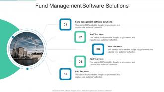Fund Management Software Solutions In Powerpoint And Google Slides Cpb