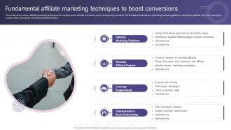 Fundamental Affiliate Marketing Conversions Using Social Media To Amplify Wom Marketing Efforts MKT CD V