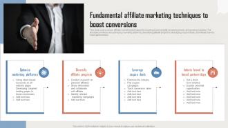 Fundamental Affiliate Marketing Techniques Incorporating Influencer Marketing In WOM Marketing MKT SS V