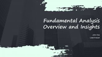 Fundamental Analysis Overview And Insights PPT Template ACP