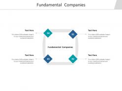 Fundamental companies ppt powerpoint presentation file slides cpb
