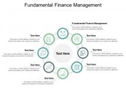 Fundamental finance management ppt powerpoint presentation ideas cpb