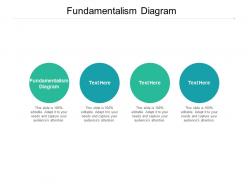 Fundamentalism diagram ppt powerpoint presentation infographics ideas cpb