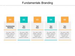 Fundamentals branding ppt powerpoint presentation ideas design templates cpb
