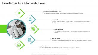 Fundamentals Elements Lean In Powerpoint And Google Slides Cpb