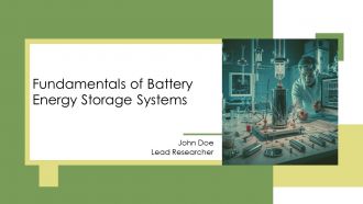 Fundamentals Of Battery Energy Storage Systems PPT Designs AT