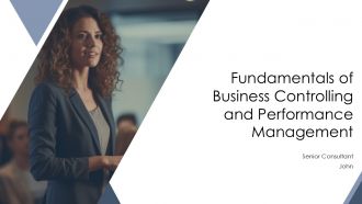Fundamentals Of Business Controlling And Performance Management PPT Structure AT