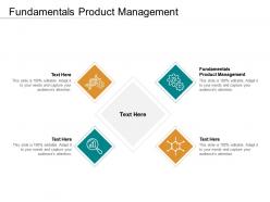 Fundamentals product management ppt powerpoint presentation model background cpb