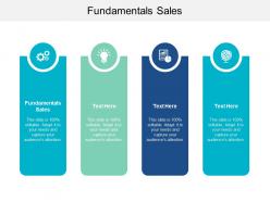 Fundamentals sales ppt powerpoint presentation file portrait cpb
