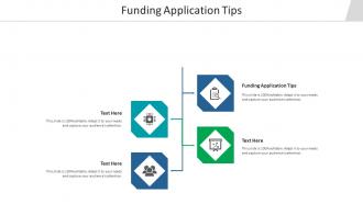 Funding application tips ppt powerpoint presentation pictures skills cpb