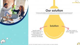 Funding Pitch Deck For Education And Learning Company Ppt Template Images Impactful