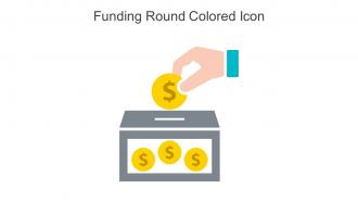 Funding Round Colored Icon In Powerpoint Pptx Png And Editable Eps Format