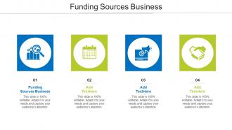 Funding Sources Business Ppt Powerpoint Presentation Gallery Outline Cpb