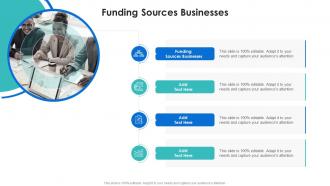 Funding Sources Businesses In Powerpoint And Google Slides Cpb