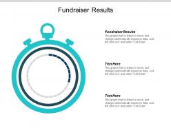 Fundraiser results ppt powerpoint presentation summary example cpb