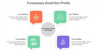 Fundraisers Small Non Profits Ppt Powerpoint Presentation Layouts Good Cpb