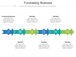 Fundraising business ppt powerpoint presentation styles clipart cpb