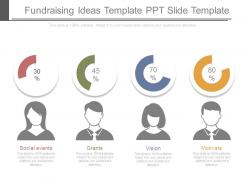 Fundraising ideas template ppt slide template