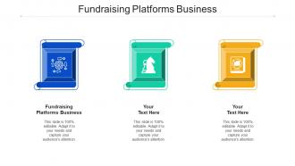 Fundraising Platforms Business Ppt Powerpoint Presentation Outline Icons Cpb