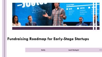 Fundraising Roadmap For Early Stage Startups PPT Mockup AT