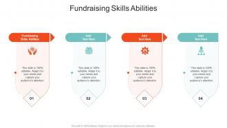 Fundraising Skills Abilities In Powerpoint And Google Slides Cpb
