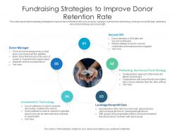 Fundraising strategies to improve donor retention rate