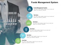 Funds management system ppt powerpoint presentation icon visuals cpb