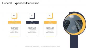 Funeral Expenses Deduction In Powerpoint And Google Slides Cpb