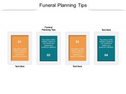Funeral planning tips ppt powerpoint presentation summary cpb