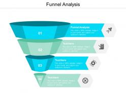 Funnel analysis ppt powerpoint presentation professional influencers cpb