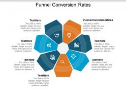 Funnel conversion rates ppt powerpoint presentation outline images cpb