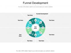 Funnel development ppt powerpoint presentation gallery background image cpb