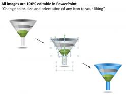 75255002 style layered funnel 2 piece powerpoint presentation diagram infographic slide