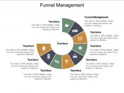 Funnel management ppt powerpoint presentation outline inspiration cpb