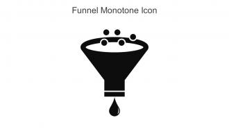 Funnel Monotone Icon In Powerpoint Pptx Png And Editable Eps Format