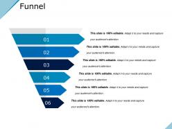 Funnel Powerpoint Slide Presentation Guidelines
