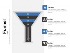 64117415 style layered funnel 4 piece powerpoint presentation diagram infographic slide