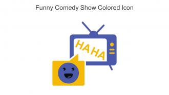 Funny Comedy Show Colored Icon In Powerpoint Pptx Png And Editable Eps Format