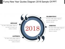 Funny New Year Quotes Diagram 2018 Sample Of Ppt