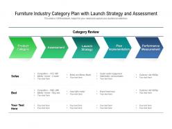 Furniture Industry Category Plan With Launch Strategy And Assessment