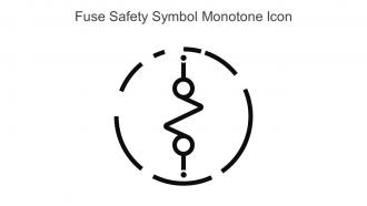 Fuse Safety Symbol Monotone Icon In Powerpoint Pptx Png And Editable Eps Format