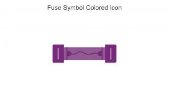 Fuse Symbol Colored Icon In Powerpoint Pptx Png And Editable Eps Format