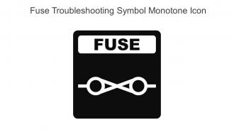 Fuse Troubleshooting Symbol Monotone Icon In Powerpoint Pptx Png And Editable Eps Format