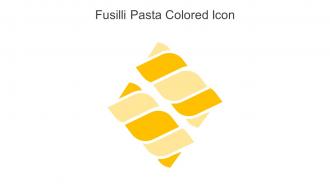 Fusilli Pasta Colored Icon In Powerpoint Pptx Png And Editable Eps Format