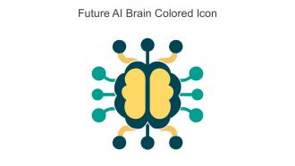Future AI Brain Colored Icon In Powerpoint Pptx Png And Editable Eps Format